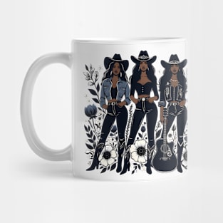 black cowgirl melanin black history texas Mug